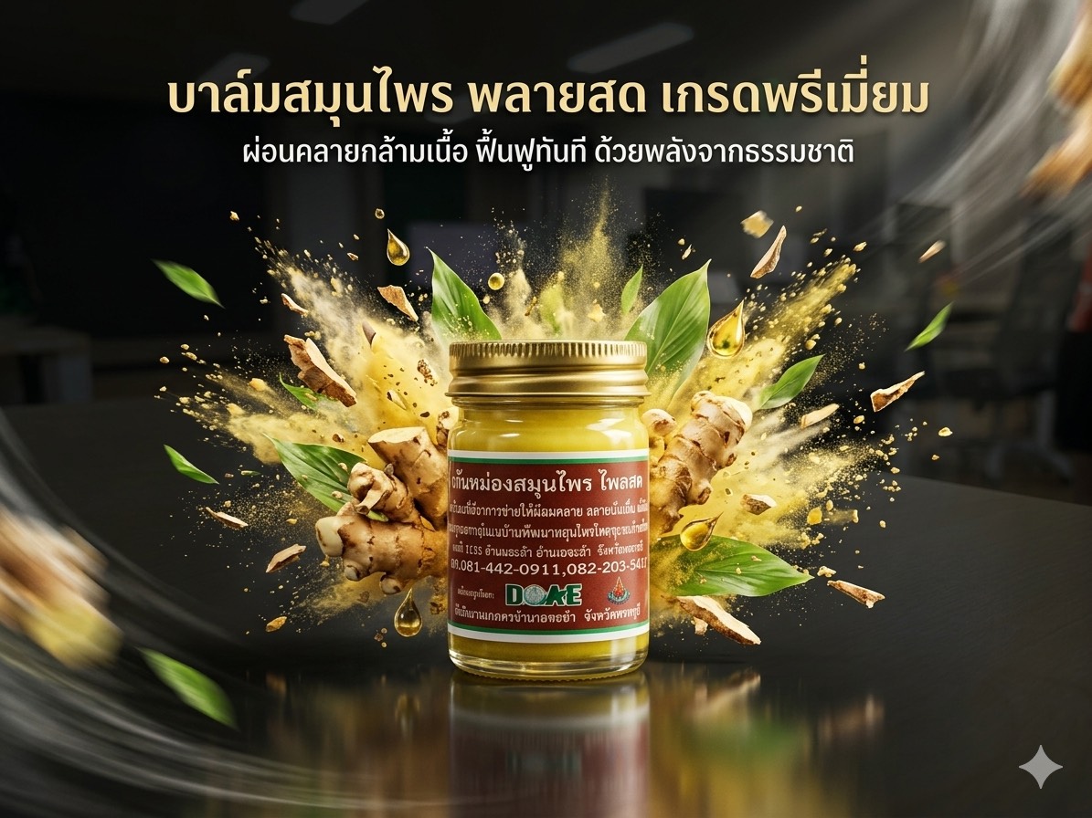 น้ำมันหม่องคลายเส้น น้ำมันหม่องคลายเส้น