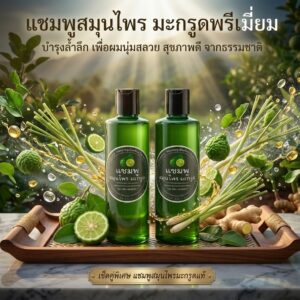 แพ็คคู่แชมพูมะกรูด (twin pack)